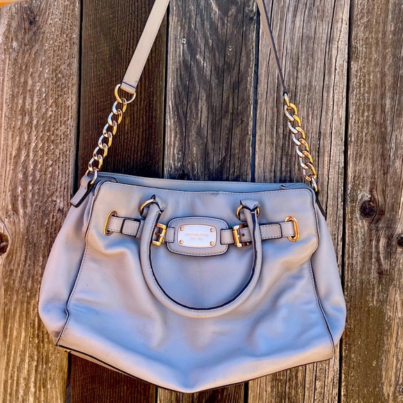 Grey Michael Kors Purse - Picture 2 of 5